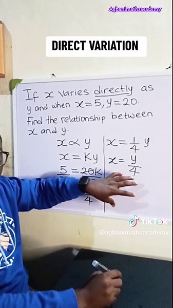 Understanding Direct Variation in Mathematics