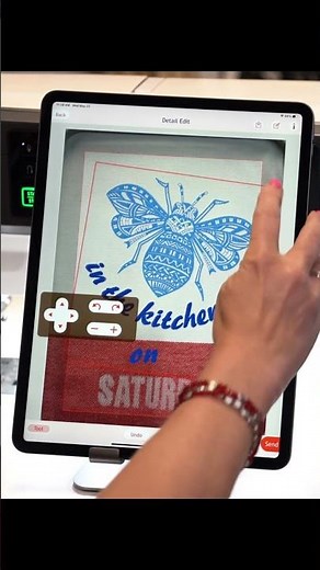 Janome AcuSetter App - Perfect Embroidery Placement