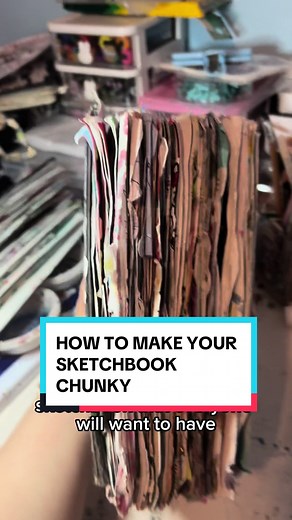 How to Make Your Sketchbook Chunky