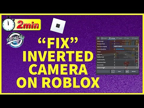 How to Fix Inverted Camera on Roblox | Camera Issue on Roblox