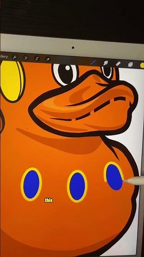 Moby from BrainPOP drawn as a duck.