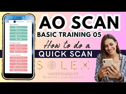 Solex AO Scan Basic Training #05 | Quick Scan Tutorial (Official Replay)