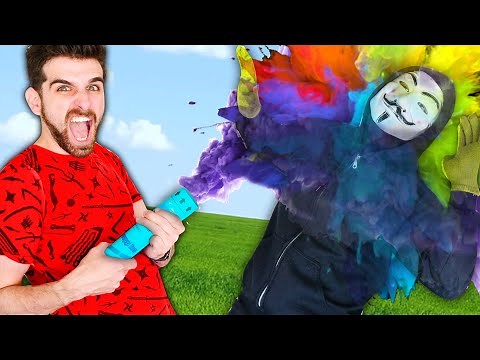 PRANKING HACKERS Who Broke Into Our House - Building DIY Traps & Tricks Prank Wars 24 Hour Challenge