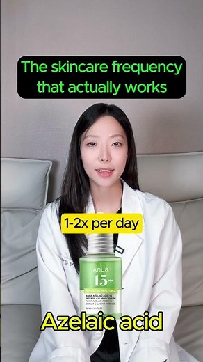 Skincare frequency that actually works