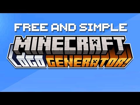How to make Minecraft Title Logo for completely FREE (Tutorial)