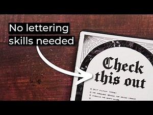 How to Print Headers for Your Journal 💜