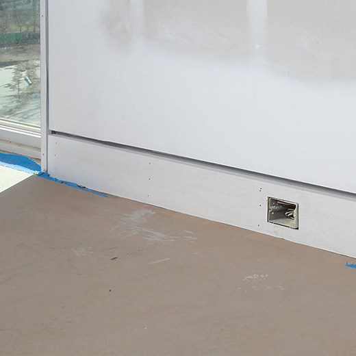 Flush Baseboard: A Perfect Compliment to Flush Outlets