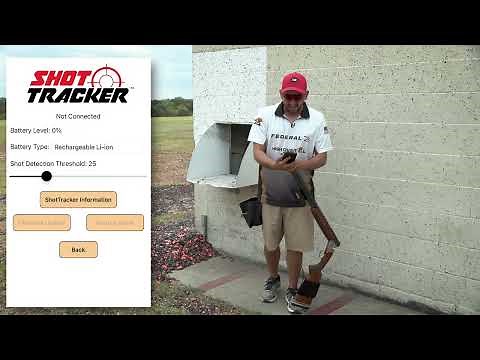 Skeet Shooting setup with PAUL GIAMBRONE and the Shot Tracker