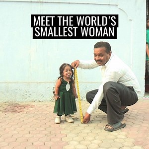 3.5M views · 23K reactions | Meet Jyoti Amge, the smallest woman in the world. | UNILAD | Facebook