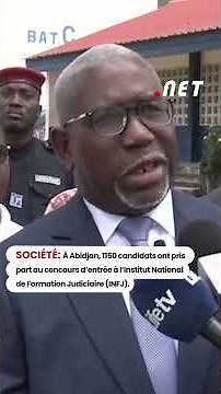 1150 candidates took part in the entrance exam for the National Institute of Judicial Training