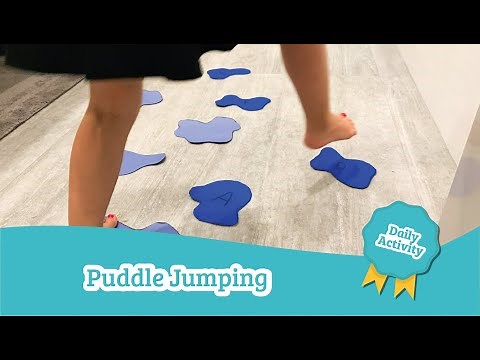 Puddle Jumping | Daycare Activities