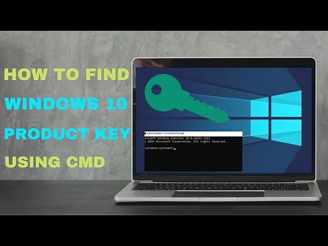 How to Find your Windows 10 Product Key using CMD (2021)