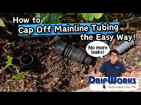 3 EASY Ways to Cap 1/2" Drip Irrigation Tubing (Leak-Proof!)