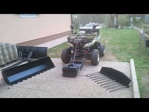 Homemade accessories for ATV