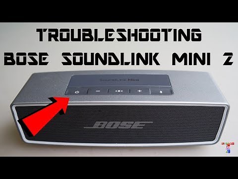 How to Fix Bose Soundlink Mini 2 Speaker Not Charging /not turning ON / not connecting