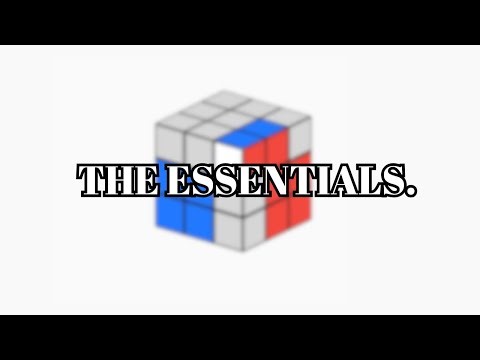 the 5 essential advanced F2L agorithms.