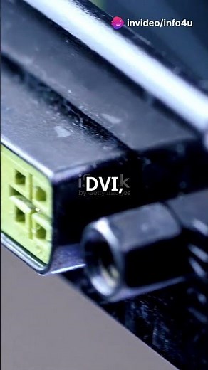 VGA vs DVI Quick Tech Breakdown! #vga #dvi #ports #tech #vs #evolution #pc #gamers #foryou #2025 #yt