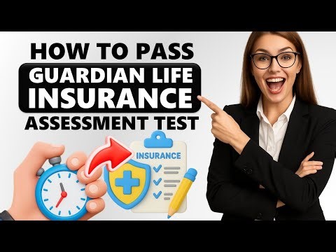 How to PASS the GUARDIAN LIFE INSURANCE ASSESSMENT TEST | Questions and Answers