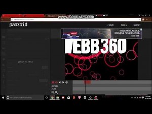 how to make a scratch intro from panzoid