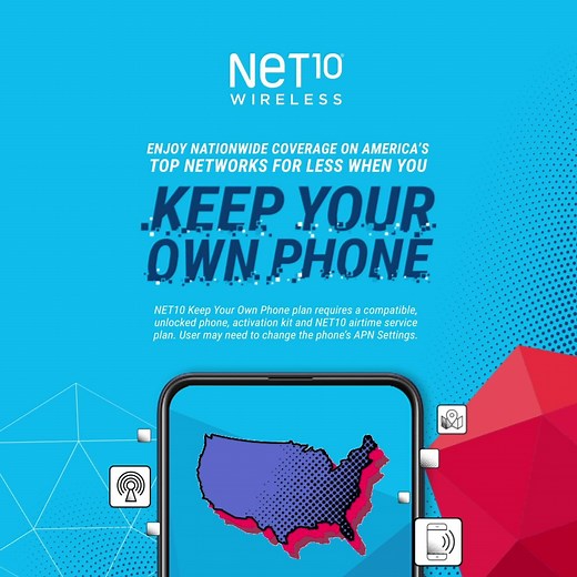 Keep everything you love about your wireless network for less with NET10 Wireless. | NET10