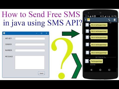 How to Send Free SMS From java using SMS API? [With Source Code]