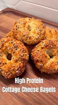 Cottage Cheese Bagels Recipe | Quick, Healthy & Delicious!