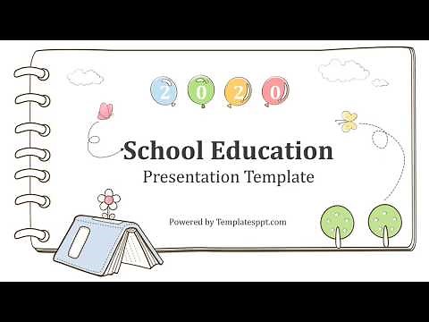 School Education Powerpoint Template