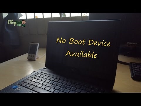 No boot device Available Fix