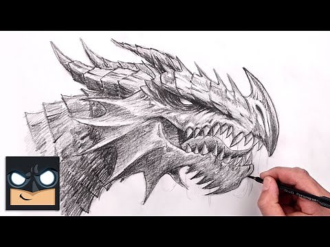 How To Draw a Dragon | Beginner Pencil Sketch Tutorial (Step-by-Step)