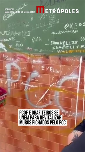 Os muros da quadra 45 da Vila São José, em #Brazlândia, amanheceram diferentes nesta sexta-feira (12/12). Isso porque eles foram escolhidos para a quinta edição do projeto de #revitalização de muros #pichados com inscrições da facção criminosa #PCC. A iniciativa, conduzida pela Polícia Civil do Distrito Federal (PCDF), em parceria com o Banco do Brasil, Polícia Militar (PMDF) e Conselho Tutelar, reforça o uso da arte e da cidadania como estratégias de prevenção ao crime e de fortalecimento comun