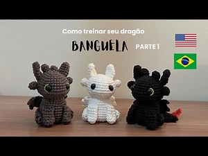 HOW TO MAKE TOOTHLESSNESS AND LIGHT FURY AMIGURUMI | EASY FOR BEGINNERS | PART 1 - Body and Paws