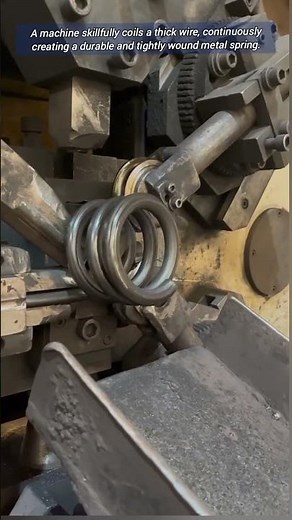 ​Automated Spring Coiling Machine.