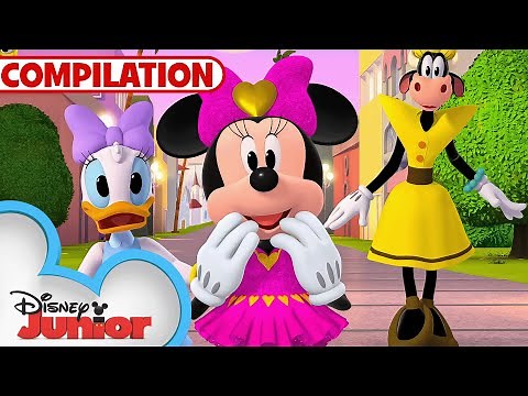 Minnie's Bow-Toons! | NEW 20 Minute Compilation | Part 4 | Party Palace Pals | ‪@disneyjr‬