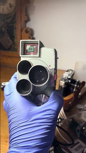 The Inside of an 8mm Movie Film Camera Running | Forward Film Cameras and Vintage Channel
