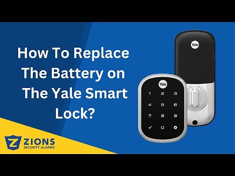 How To Replace Battery on Yale Smart Lock