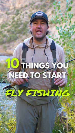 Must-Have Fly Fishing Gear — 10 Beginner Essentials! Knowing exactly what gear you need to start fly fishing can be completely overwhelming for beginners. You've got fly rods, reels, leaders, tippet, fly line, nippers, flies, fly boxes, and a whole lot more! Today, we will clarify the confusion and go over the 10 pieces of gear that every beginner fly angler needs to get started off on the right foot. #flyfishing #flyfishingnation #flyfishinglife #flyfishingtiktok #flyfishingtrout #flyfishingadd