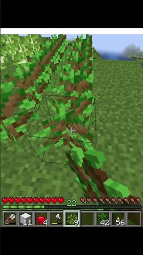 Plant more trees in the Minecraft Legacy Launcher. #minecraft #shorts #minecraftshorts