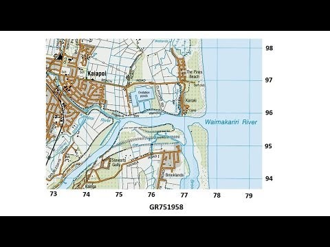 How to read a 6 figure Grid Reference