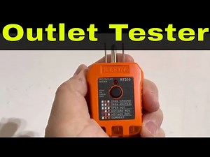 Klein Tools GFCI Outlet Tester Review-RT210