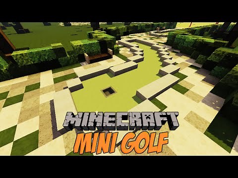 How To Build A Mini Golf Course In Minecraft [Let's Build Tutorial]