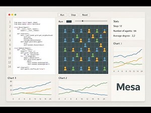 Introduction to Agent-Based Modelling (ABM) using the Mesa library in Python (2025)