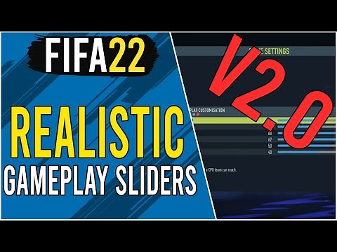 FIFA 22 Gameplay Sliders for More Realistic & Challenging Gameplay (World Class/Legendary) - v2.0