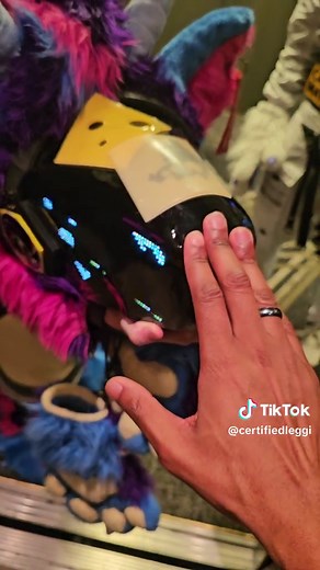 Boop the Proot - Furry Protogen Fun at Texas Furry Fiesta