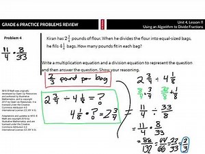Grade 6, Unit 4, Lesson 11 Practice Problems