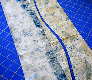 Curved piecing in art quilts - traditional vs improvisational