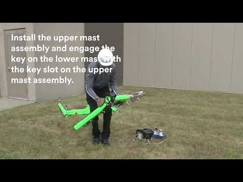 3M™ DBI-SALA® 5-Piece Davit Arm System Setup