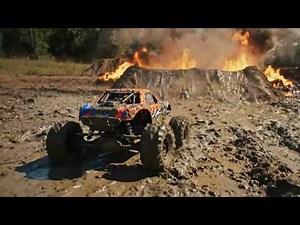 INSANE RC Fire Jumps & Explosions! | Extreme Slow Motion