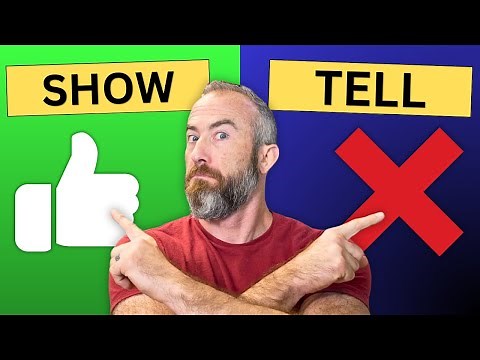 You'll actually understand "Show vs Tell" after watching this