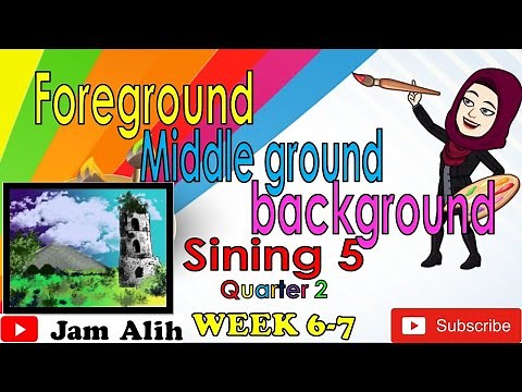 Grade 5 -ART LESSON [Quarter 2, Week 6-7 ] Foreground, Middle ground and Background