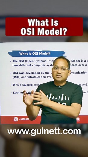 🌐What Is the OSI Model? — The Blueprint of How Networks Communicate learn Networking, Cybersecurity, or Cloud… 💡 OSI Model = 7 Layers, One Mission: Here’s the OSI Model in simple terms: 1️⃣ Physical – Cables, signals, hardware 2️⃣ Data Link – MAC, frames, switches 3️⃣ Network – IP, routing, packets 4️⃣ Transport – TCP/UDP, reliability 5️⃣ Session – Connection management 6️⃣ Presentation – Data formatting & encryption 7️⃣ Application – Apps like HTTP, DNS, FTP 👉 Follow @guinettechnologies for 